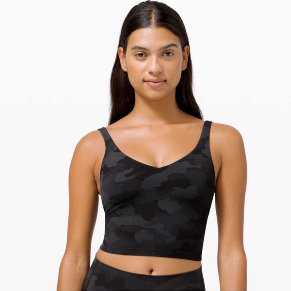 LULULEMON Women’s  Align Tank | Heritage 365 Camo Deep Coal Multi Size: 8